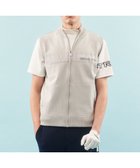 【23区 ゴルフ/23区GOLF / MEN】の【MEN】【ウォッシャブル】ジップアップ ニットベスト ライトグレー系|ID: prp329100003881467 ipo3291000000027383048