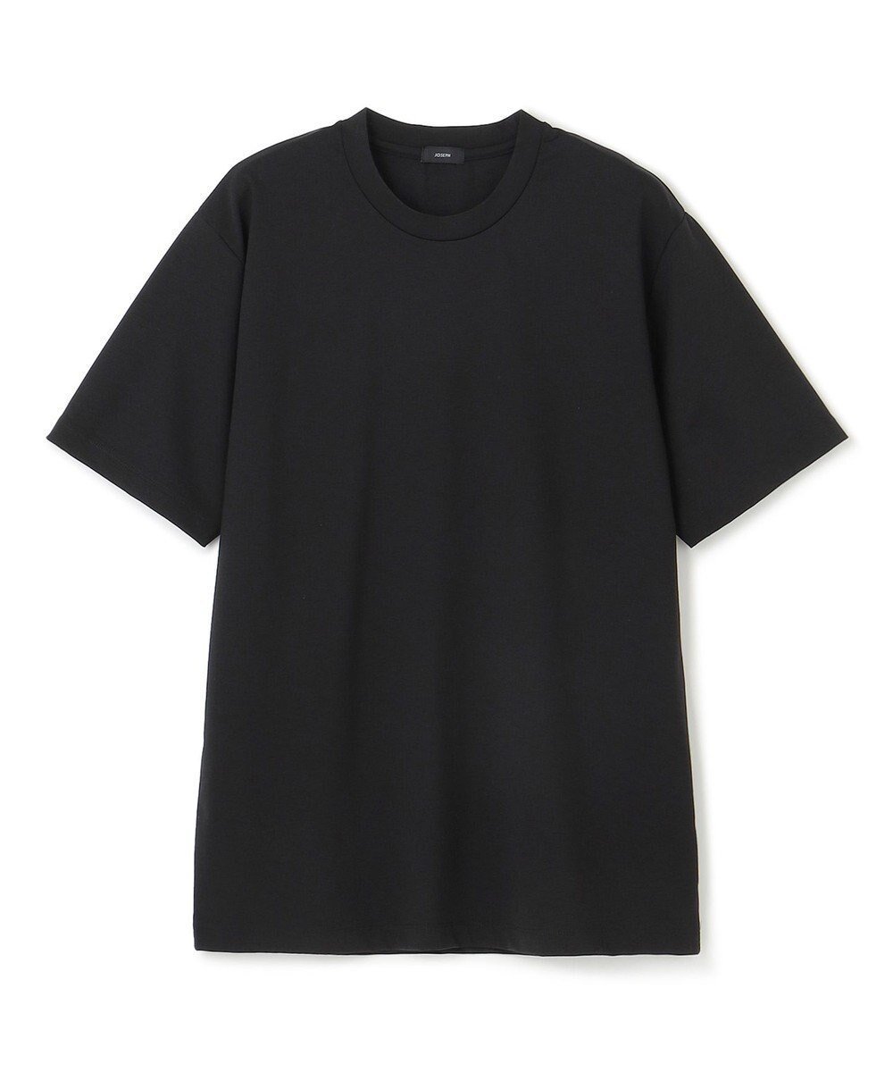 【ジョゼフ オム/JOSEPH HOMME / MEN】のコンパクトストレッチジャージー クルーネックTシャツ インテリア・キッズ・メンズ・レディースファッション・服の通販 founy(ファニー) 　ファッション　Fashion　メンズファッション　MEN　トップス・カットソー　Tops/Tshirt/Men　シャツ　Shirts　S/S・春夏　Ss・Spring/Summer　カットソー　Cut And Sew　シンプル　Simple　ジャージー　Jersey　ストレッチ　Stretch　トレンド　Trend　ベーシック　Basic　レギュラー　Regular　エレガント 上品　Elegant　半袖　Short Sleeve　夏　Summer　春　Spring　ブラック系|ID: prp329100003882780 ipo3291000000027382875