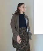 【イェッカ ヴェッカ/YECCA VECCA】のバックギャザーロングシャツ Grayish Khaki|ID:prp329100003882815