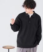 【ウィゴー/WEGO / MEN】のクリアライトメッシュポロプルオーバー ブラック|ID: prp329100003885604 ipo3291000000027382365