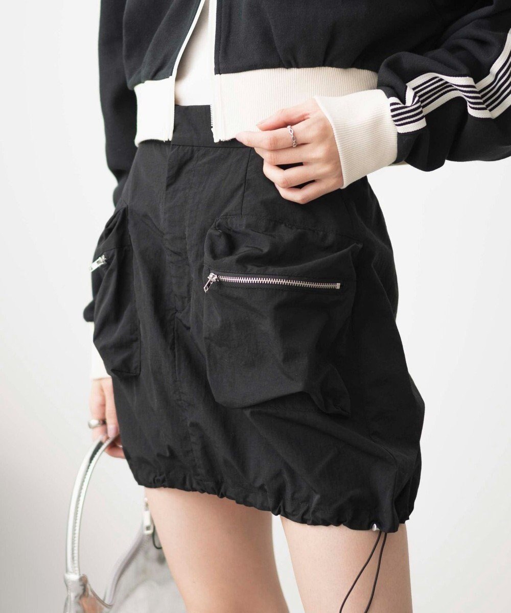 【ウィゴー/WEGO】のナイロンカーゴミニスカパン インテリア・キッズ・メンズ・レディースファッション・服の通販 founy(ファニー) 　ファッション　Fashion　レディースファッション　WOMEN　スカート　Skirt　春　Spring　コンパクト　Compact　スマホ　Smartphone　ポケット　Pocket　ミニスカート　Mini Skirt　モノトーン　Monotone　再入荷　Restock/Back In Stock/Re Arrival　S/S・春夏　Ss・Spring/Summer　おすすめ　Recommend　夏　Summer　ブラック|ID: prp329100003885640 ipo3291000000026235201