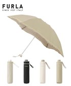 【ムーンバット/MOONBAT】のFURLA 晴雨兼用日傘 折りたたみ傘 ジッパー刺繍 /遮光 遮熱 UV グレージュ|ID: prp329100003889963 ipo3291000000025626964