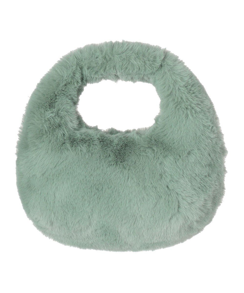 【ムーンバット/MOONBAT】のFaviora Faux Fur フェイクファー ワンハンドルバッグ /ファーバッグ インテリア・キッズ・メンズ・レディースファッション・服の通販 founy(ファニー) 　ファッション　Fashion　レディースファッション　WOMEN　バッグ　Bag　ハンドバッグ　Handbag　フェイクファー　Faux Fur　フォルム　Form　冬　Winter　ミントグリーン|ID: prp329100003891238 ipo3291000000025638175