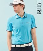 【23区 ゴルフ/23区GOLF / MEN】の【MEN】【UVケア/吸水速乾】ハニカムカノコ 半袖ポロシャツ ターコイズブルー系|ID: prp329100003892530 ipo3291000000027381795