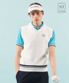 【23区 ゴルフ/23区GOLF / MEN】の【MEN】【ウォッシャブル】ニット ベスト ホワイト系|ID: prp329100003892532 ipo3291000000027381814