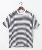 【ジョセフ アブード/JOSEPH ABBOUD / MEN】の【リネン素材/清涼感/吸水速乾】リネン天竺ボーダー Tシャツ ホワイト系2|ID: prp329100003892538 ipo3291000000027382686