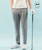 【23区 ゴルフ/23区GOLF / MEN】の【MEN】【ストレッチ】バックメッシュポンチ テーパードパンツ ライトグレー系|ID: prp329100003892548 ipo3291000000027382804