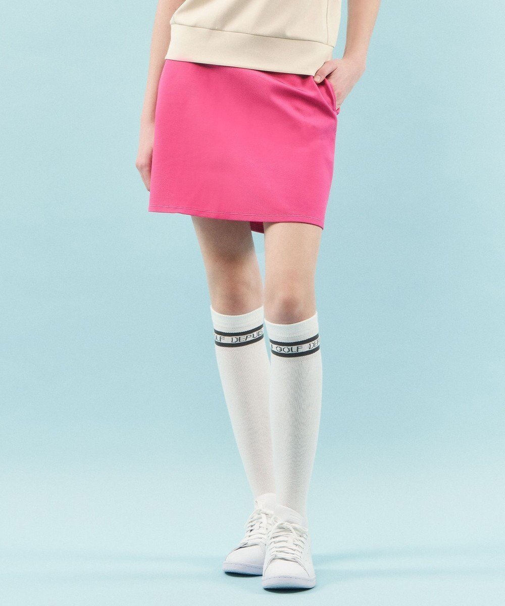 【23区 ゴルフ/NIJYUSANKU GOLF】の【WOMEN】トリコットジャージ フレアスカート インテリア・キッズ・メンズ・レディースファッション・服の通販 founy(ファニー) 　ファッション　Fashion　レディースファッション　WOMEN　スカート　Skirt　Aライン/フレアスカート　Flared A-Line Skirts　S/S・春夏　Ss・Spring/Summer　フレア　Flare　ポケット　Pocket　ロング　Long　切替　Switching　夏　Summer　春　Spring　秋　Autumn/Fall　ピンク系|ID: prp329100003892607 ipo3291000000025649224