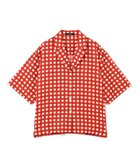 【ジョゼフ/JOSEPH】のヴィシー コットンシルク ブラウス 人気、トレンドファッション・服の通販 founy(ファニー) ファッション Fashion レディースファッション WOMEN トップス・カットソー Tops/Tshirt シャツ/ブラウス Shirts/Blouses S/S・春夏 Ss・Spring/Summer ギンガム Gingham ショルダー Shoulder シルク Silk チェック Check ツイル Twill ドロップ Drop バランス Balance フラット Flat プリント Print エレガント 上品 Elegant 夏 Summer 手描き Hand Drawn 春 Spring thumbnail レッド系3|ID: prp329100003894168 ipo3291000000026874032