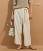 【ベイジ,/BEIGE,】のCAROLE / デザインパンツ Ecru|ID:prp329100003901609