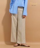 【ベイジ,/BEIGE,】の【VERY NaVY 6月号掲載】 CAROLE / ワイドパンツ Sand|ID:prp329100003901610