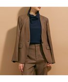 【ベイジ,/BEIGE,】のCAROLE / ノーカラージャケット Mocha|ID: prp329100003901612 ipo3291000000025998436