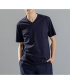 【ジョゼフ オム/JOSEPH HOMME / MEN】のコンパクトストレッチジャージー VネックTシャツ ネイビー系|ID: prp329100003903076 ipo3291000000027382088