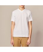 【ジョセフ アブード/JOSEPH ABBOUD / MEN】の【オリジナルオーガニックコットン使用】JOE COTTONサッカー Vネック Tシャツ ホワイト系|ID: prp329100003903110 ipo3291000000027382201