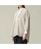 【ジェイプレスヨークストリート/J.PRESS YORK STREET】の【WOMEN】コットンタイプライター バンドカラーブラウス 人気、トレンドファッション・服の通販 founy(ファニー) ファッション Fashion レディースファッション WOMEN トップス・カットソー Tops/Tshirt シャツ/ブラウス Shirts/Blouses 春 Spring カフス Cuffs ストライプ Stripe タイプライター Typewriter チュニック Tunic バランス Balance S/S・春夏 Ss・Spring/Summer 夏 Summer thumbnail ブラック系1|ID: prp329100003903207 ipo3291000000026161035