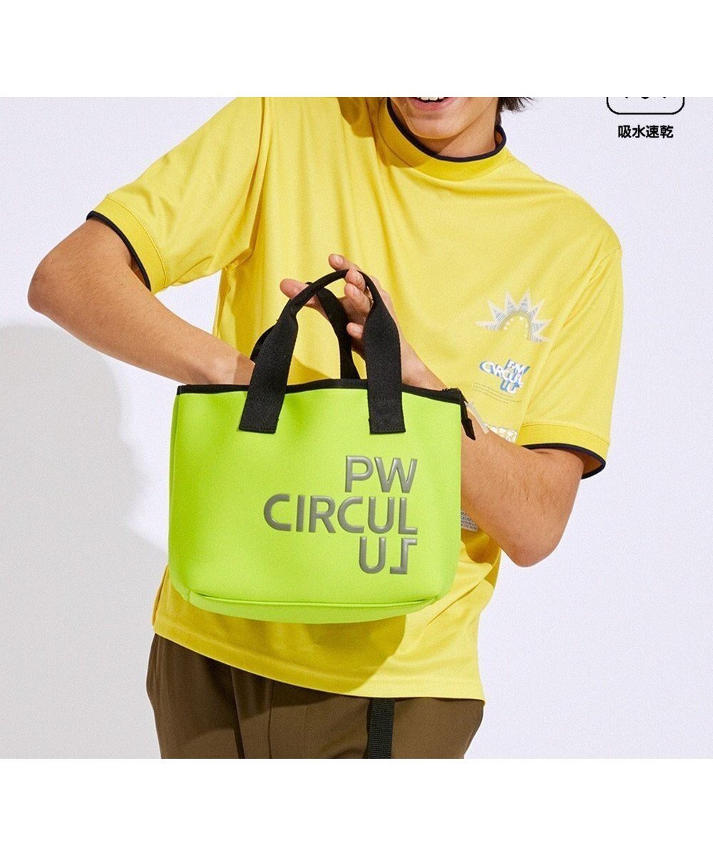 【ピーダブリュサーキュラス/PW CIRCULUS / MEN】の【UVカット / 吸水速乾】【MEN】グラフィティ モック T インテリア・キッズ・メンズ・レディースファッション・服の通販 founy(ファニー) 　ファッション　Fashion　メンズファッション　MEN　トップス・カットソー　Tops/Tshirt/Men　シャツ　Shirts　2024年　2024　2024春夏・S/S　Ss,Spring/Summer,2024　S/S・春夏　Ss・Spring/Summer　カットソー　Cut And Sew　コレクション　Collection　ゴルフ　Golf　モチーフ　Motif　モックネック　Mock Neck　ラウンド　Round　吸水　Water Absorption　夏　Summer　春　Spring　軽量　Lightweight　イエロー系|ID: prp329100003904976 ipo3291000000027379711