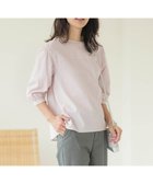 【ジェイ プレス/J.PRESS】の【洗える】BEZピンチェック ボリュームスリーブ ブラウス ローズピンク系3|ID: prp329100003904983 ipo3291000000028446702