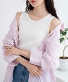 【ウィゴー/WEGO】のシンプルタンク ホワイト|ID: prp329100003905012 ipo3291000000028735782