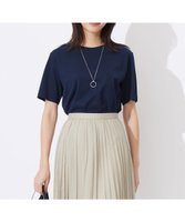 【ジェイ プレス/J.PRESS】のロゴ Tシャツ 人気、トレンドファッション・服の通販 founy(ファニー) ファッション Fashion レディースファッション WOMEN トップス・カットソー Tops/Tshirt シャツ/ブラウス Shirts/Blouses ロング / Tシャツ T-Shirts カットソー Cut and Sewn 春 Spring カットソー Cut And Sew コンパクト Compact シルケット Mercerization シンプル Simple ジャージ Jersey スリット Slit フェミニン Feminine ボトム Bottom ローズ Rose ワンポイント One Point 再入荷 Restock/Back In Stock/Re Arrival S/S・春夏 Ss・Spring/Summer 夏 Summer |ID:prp329100003906181