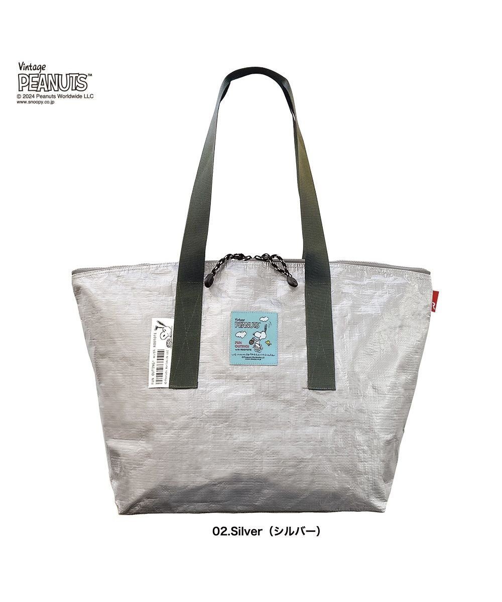 【ルートート/ROOTOTE】の8580【スヌーピー】IP.バレル.ピーナッツ-9F インテリア・キッズ・メンズ・レディースファッション・服の通販 founy(ファニー) 　アウトドア　Outdoor　カメラ　Camera　コンパクト　Compact　軽量　Lightweight　ハンカチ　Handkerchief　ボックス　Box　ポケット　Pocket　メッシュ　Mesh　NEW・新作・新着・新入荷　New Arrivals　02:シルバー|ID: prp329100003906847 ipo3291000000025778601