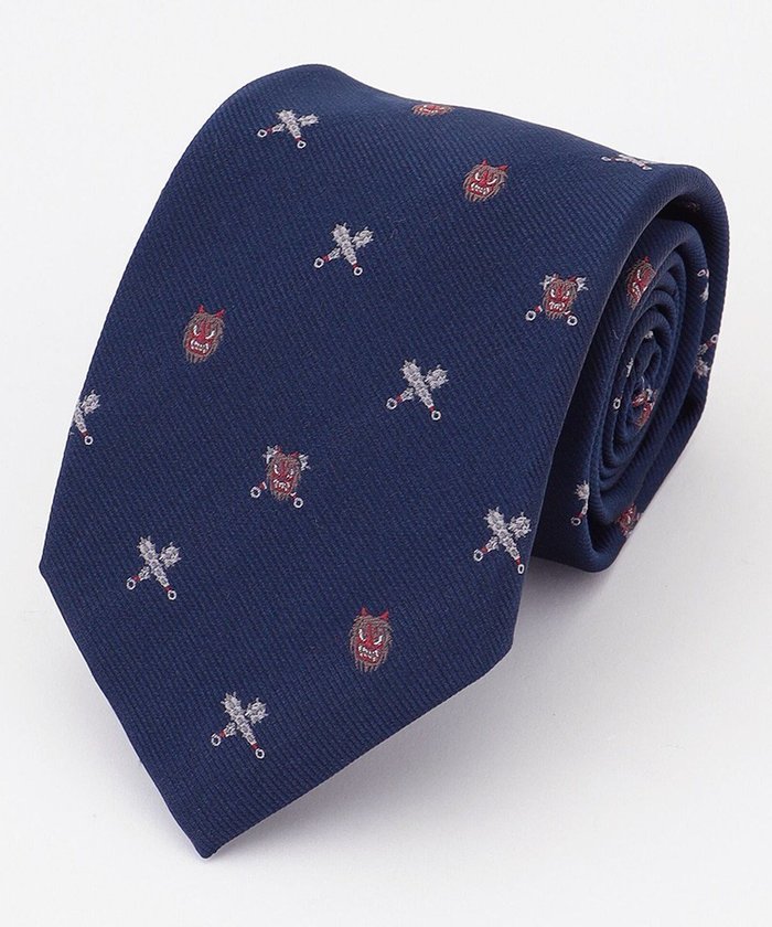 【ジェイ プレス/J.PRESS / MEN】の【J.PRESS JOKE TIE COLLECTION】鬼に金棒 インテリア・キッズ・メンズ・レディースファッション・服の通販 founy(ファニー) https://founy.com/ ファッション Fashion メンズファッション MEN スーツ Suit ビジネス 仕事 通勤 Business 人気 Popularity 定番 Standard |ID: prp329100003907622 ipo3291000000029032535