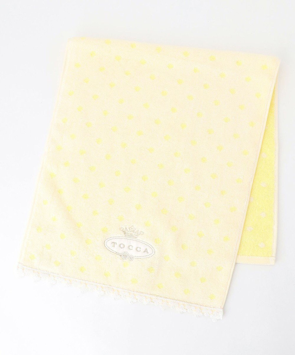 【トッカ/TOCCA】のPERLE FACE TOWEL フェイスタオル 人気、トレンドファッション・服の通販 founy(ファニー) 　ファッション　Fashion　レディースファッション　WOMEN　2024年　2024　2024春夏・S/S　Ss,Spring/Summer,2024　S/S・春夏　Ss・Spring/Summer　おすすめ　Recommend　ギフト プレゼント　Gift Present　シンプル　Simple　ジャカード　Jacquard　タオル　Towel　ドット　Dot　フェイス　Face　レース　Race　夏　Summer　春　Spring　雑誌　Magazine　 other-1|ID: prp329100003910075 ipo3291000000028614738