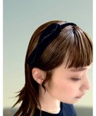 【アッカ/acca】のビリー ヘアバンド 人気、トレンドファッション・服の通販 founy(ファニー) ファッション Fashion レディースファッション WOMEN シュシュ / ヘアアクセ Hair Accessories アクセサリー Accessories チューブ Tube ベルベット Velvet リボン Ribbon thumbnail ブラック|ID: prp329100003912752 ipo3291000000025821190