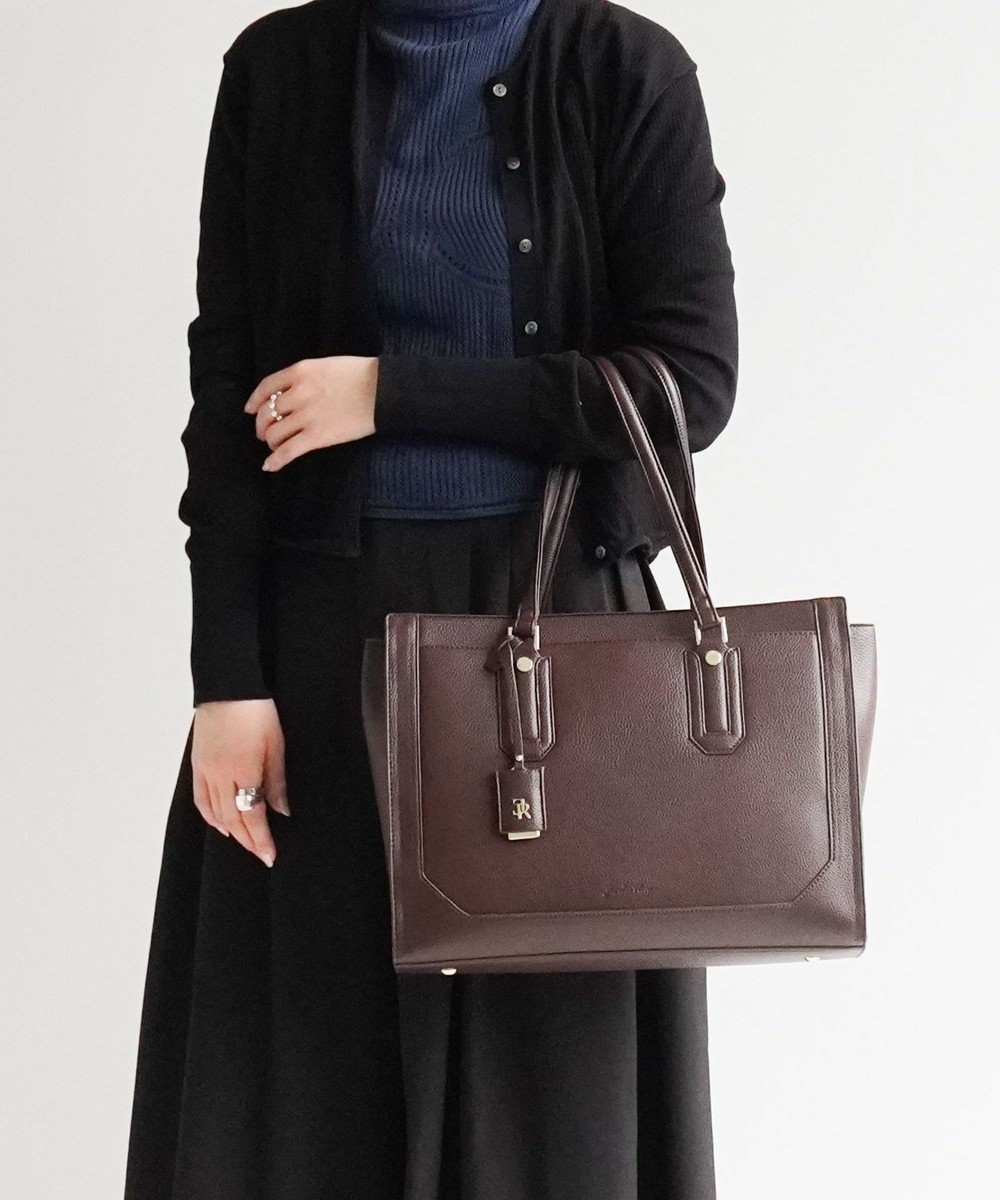 【エースバッグズアンドラゲッジ/ACE BAGS & LUGGAGE】のJewelna Rose アリゼ トートバッグ A4サイズ 11929 ジュエルナローズ 通勤 インテリア・キッズ・メンズ・レディースファッション・服の通販 founy(ファニー) 　ファッション　Fashion　レディースファッション　Ladies' Fashion Online　バッグ　Bag　クッション　Cushion　チャーム　Charm　フロント　Front　ポケット　Pocket　メタル　Metal　リュック　Ruck Sack　ワーク　Work　再入荷　Restock/Back In Stock/Re Arrival　おすすめ　Recommend　ビジネス 仕事 通勤　Business　【SALE】ブラウン|ID: prp329100003912793 ipo3291000000032587777