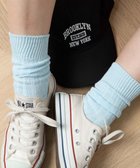 【ウィゴー/WEGO】のローゲージソックス サックス|ID: prp329100003914301 ipo3291000000029458187