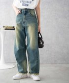 【ウィゴー/WEGO】のヴィンテージウォッシュカーブデニムパンツ デニム|ID: prp329100003914306 ipo3291000000029434476