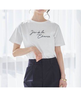 【エニィ スィス/any SiS】 ロゴ刺繍 Tシャツ人気、トレンドファッション・服の通販 founy(ファニー) ファッション Fashion レディースファッション WOMEN トップス・カットソー Tops/Tshirt シャツ/ブラウス Shirts/Blouses ロング / Tシャツ T-Shirts カットソー Cut and Sewn S/S・春夏 Ss・Spring/Summer インナー Inner カットソー Cut And Sew スパンコール Sequins ラウンド Round 再入荷 Restock/Back In Stock/Re Arrival 夏 Summer 春 Spring |ID:prp329100003914338