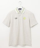 【23区 ゴルフ/23区GOLF / MEN】の【MEN】ライトハニカム 半袖ポロシャツ ライトグレー系|ID: prp329100003915454 ipo3291000000027380667