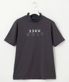 【23区 ゴルフ/23区GOLF / MEN】の【MEN】ベアスムース モックネックシャツ ブラック系|ID: prp329100003916367 ipo3291000000027380231