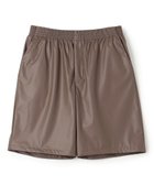 【アンフィーロ/UNFILO / MEN】のレザーライク ショートパンツ モカ|ID: prp329100003917394 ipo3291000000027380294