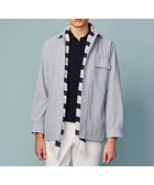 【ジョセフ アブード/JOSEPH ABBOUD / MEN】の【清涼・軽量・夏の軽羽織】クールサッカー ライトシャツ アウター ブルー系|ID: prp329100003917401 ipo3291000000027380351