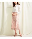 【トッカ/TOCCA】の【TOCCA LAVENDER】Leaf Gradation Embroidery スカート ピンク系7|ID:prp329100003917466