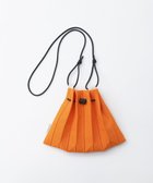 【トリコテ/Tricote】のPLEATS MINI SHOULDER BAG/プリーツミニショルダーバッグ 人気、トレンドファッション・服の通販 founy(ファニー) ファッション Fashion レディースファッション WOMEN バッグ Bag オレンジ Orange コンパクト Compact タオル Towel ハンドバッグ Handbag 財布 Wallet thumbnail 65ORANGE|ID: prp329100003918806 ipo3291000000025863943