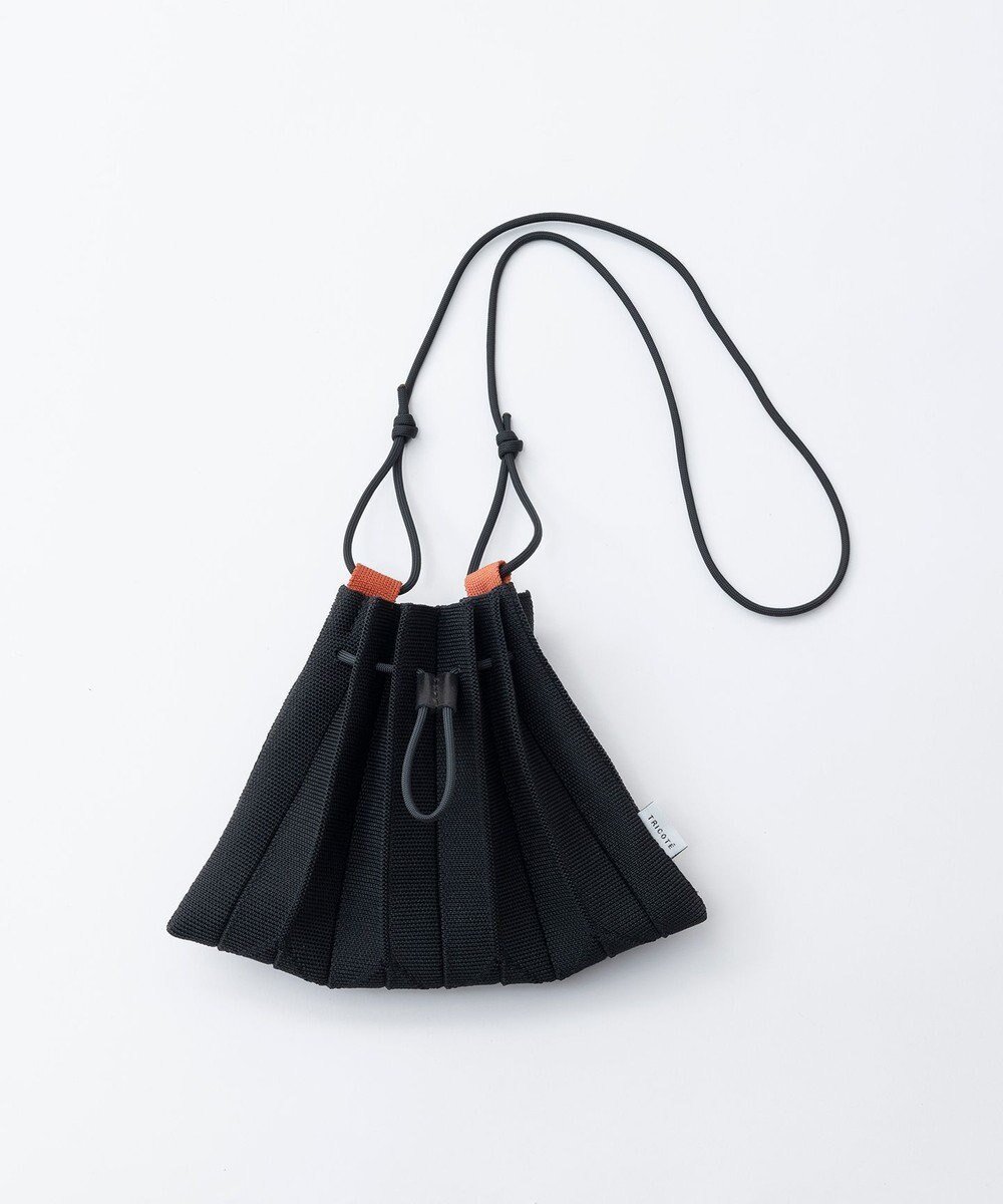【トリコテ/Tricote】のPLEATS MINI SHOULDER BAG/プリーツミニショルダーバッグ インテリア・キッズ・メンズ・レディースファッション・服の通販 founy(ファニー) 　ファッション　Fashion　レディースファッション　WOMEN　バッグ　Bag　オレンジ　Orange　コンパクト　Compact　タオル　Towel　ハンドバッグ　Handbag　再入荷　Restock/Back In Stock/Re Arrival　財布　Wallet　99BLACK|ID: prp329100003918806 ipo3291000000025863945