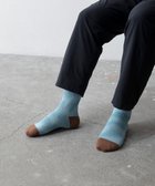 【トリコテ/Tricote】のBUMPY BLUR STRIPE SOCKS/パンビーぼかしボーダーソックス 40MINT|ID: prp329100003918835 ipo3291000000029267880