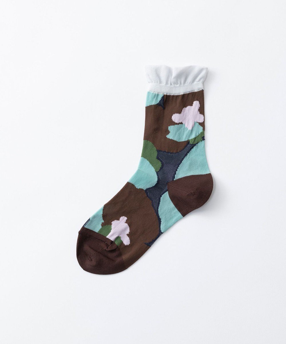 【トリコテ/Tricote】のFLOWE MESH SOCKS/フラワーメッシュソックス インテリア・キッズ・メンズ・レディースファッション・服の通販 founy(ファニー) 　ファッション　Fashion　レディースファッション　WOMEN　ソックス　Socks　レッグウェア　Legwear　S/S・春夏　Ss・Spring/Summer　おすすめ　Recommend　ソックス　Socks　タンブラー　Tumbler　メッシュ　Mesh　モチーフ　Motif　エレガント 上品　Elegant　再入荷　Restock/Back In Stock/Re Arrival　夏　Summer　春　Spring　89D.BROWN|ID: prp329100003918841 ipo3291000000029466237