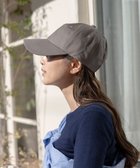 【ムーンバット/MOONBAT】の【新色追加】深さ選べるUVツイルキャップ(かなり深め) つば遮光/洗える/接触冷感/サイズ調整可能 ダークグレー(かなり深め)|ID: prp329100003921435 ipo3291000000036380094