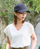 【ムーンバット/MOONBAT】の【新色追加】深さ選べるUVツイルキャップ(かなり深め) つば遮光/洗える/接触冷感/サイズ調整可能 ブラック(かなり深め)|ID: prp329100003921435 ipo3291000000036380096