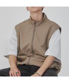 【ウィゴー/WEGO / MEN】のナイロンベスト ベージュ|ID: prp329100003922405 ipo3291000000027379870