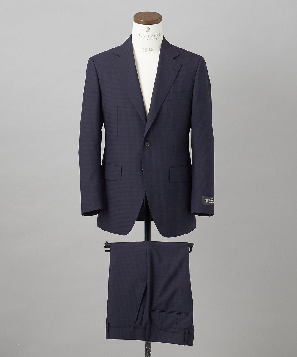 【五大陸/gotairiku / MEN】の【DORMEUIL】トロピカルアマデウス スーツ(ネイビー) 人気、トレンドファッション・服の通販 founy(ファニー) 　ファッション　Fashion　メンズファッション　MEN　セットアップ　Setup/Men　S/S・春夏　Ss・Spring/Summer　シェイプ　Shape　スーツ　Suit　セットアップ　Set Up　テーパード　Tapered　レギュラー　Regular　人気　Popularity　夏　Summer　春　Spring　 other-1|ID: prp329100003924303 ipo3291000000027380080