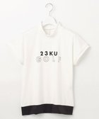 【23区 ゴルフ/NIJYUSANKU GOLF】の【WOMEN】ベアスムース モックネック 人気、トレンドファッション・服の通販 founy(ファニー) ファッション Fashion レディースファッション WOMEN トップス・カットソー Tops/Tshirt シャツ/ブラウス Shirts/Blouses ロング / Tシャツ T-Shirts カットソー Cut and Sewn S/S・春夏 Ss・Spring/Summer カットソー Cut And Sew スリーブ Sleeve フレンチ French モックネック Mock Neck 人気 Popularity 夏 Summer 春 Spring thumbnail ホワイト系|ID: prp329100003924310 ipo3291000000026435218