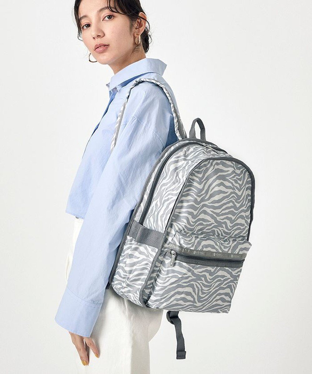 【レスポートサック/LeSportsac】のROUTE BACKPACK/アロイゼブラ 人気、トレンドファッション・服の通販 founy(ファニー) 　ファッション　Fashion　レディースファッション　WOMEN　バッグ　Bag　おすすめ　Recommend　クッション　Cushion　シンプル　Simple　ポケット　Pocket　リュック　Ruck Sack　ビジネス 仕事 通勤　Business　 other-1|ID: prp329100003925901 ipo3291000000026678225