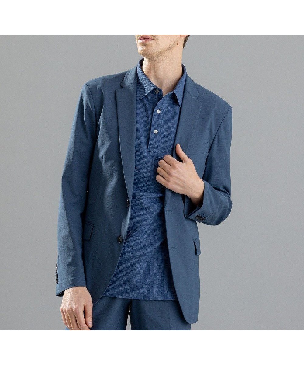 【ジョゼフ オム/JOSEPH HOMME / MEN】のリネンシャンブレーストレッチ ジャケット 人気、トレンドファッション・服の通販 founy(ファニー) 　ファッション　Fashion　メンズファッション　MEN　アウター　Coats Outerwear/Men　テーラードジャケット　Tailored Jackets　シェイプ　Shape　シャンブレー　Chambray　ジャケット　Jacket　ストレッチ　Stretch　セットアップ　Set Up　センター　Center　フラップ　Flap　ベーシック　Basic　ポケット　Pocket　夏　Summer　春　Spring　S/S・春夏　Ss・Spring/Summer　 other-1|ID: prp329100003925926 ipo3291000000027379292