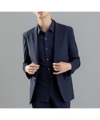 【ジョゼフ オム/JOSEPH HOMME / MEN】のリネンシャンブレーストレッチ ジャケット ネイビー系|ID: prp329100003925926 ipo3291000000027379301