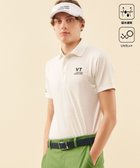 【23区 ゴルフ/23区GOLF / MEN】の【MEN】【吸水速乾/UVケア】YELL柄ジャガード ポロシャツ ホワイト系|ID: prp329100003927888 ipo3291000000027378757