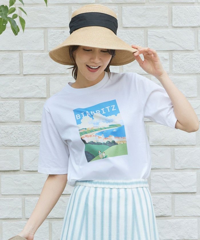 【自由区/JIYU-KU】の【洗える】VINTAGE PHOTO Tシャツ インテリア・キッズ・メンズ・レディースファッション・服の通販 founy(ファニー) https://founy.com/ ファッション Fashion レディースファッション WOMEN トップス・カットソー Tops/Tshirt シャツ/ブラウス Shirts/Blouses ロング / Tシャツ T-Shirts カットソー Cut and Sewn S/S・春夏 Ss・Spring/Summer カットソー Cut And Sew カリフォルニア California ストレート Straight ダメージ Damage フランス France プリント Print ベーシック Basic ボトム Bottom リゾート Resort 夏 Summer 春 Spring 洗える Washable |ID: prp329100003927949 ipo3291000000026358520